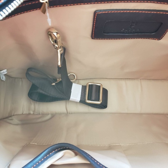 Furbo Design FRB012 Milano Briefcase - Black/Brown - Picture 5 of 6